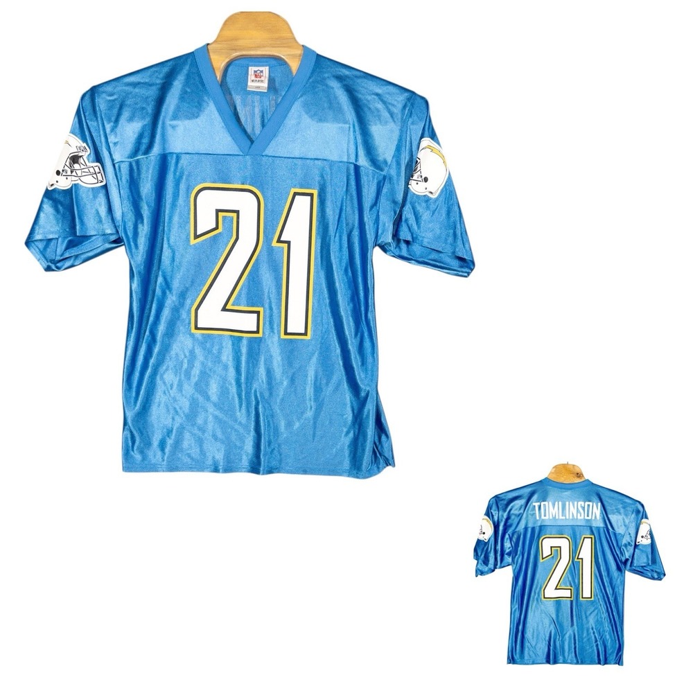 NFL Los Angeles‎ Chargers Tomlinson Football Jersey Mens Medium NFLPA